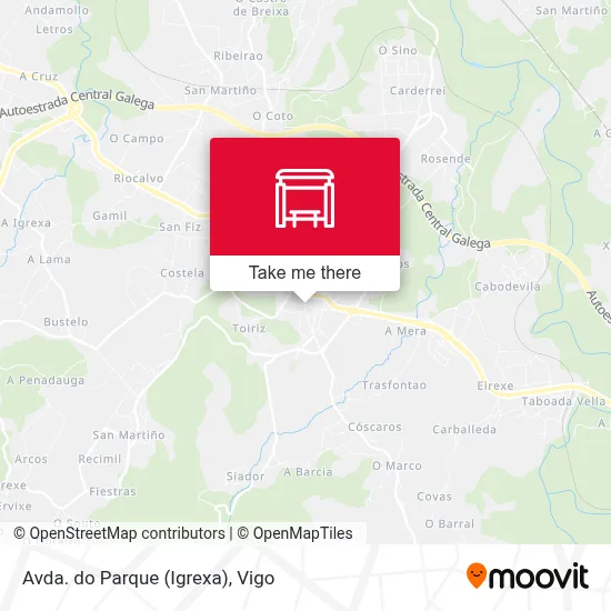 Avda. do Parque (Igrexa) map