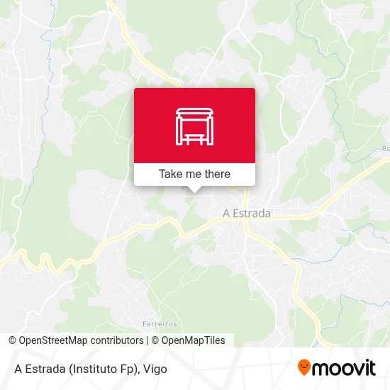 A Estrada (Instituto Fp) map