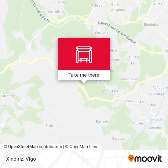 Xindiriz map