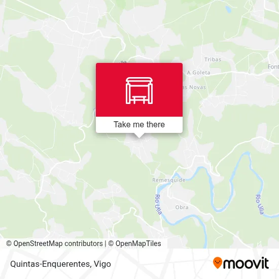 Quintas-Enquerentes map