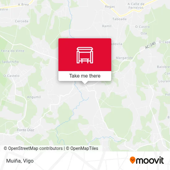Muiña map
