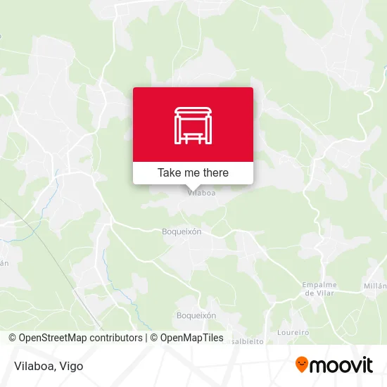 Vilaboa map