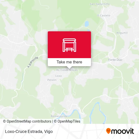 Loxo-Cruce Estrada map
