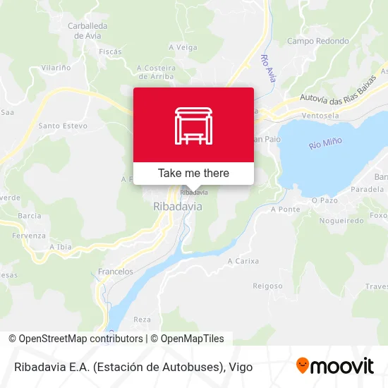 Ribadavia E.A. (Estación de Autobuses) map