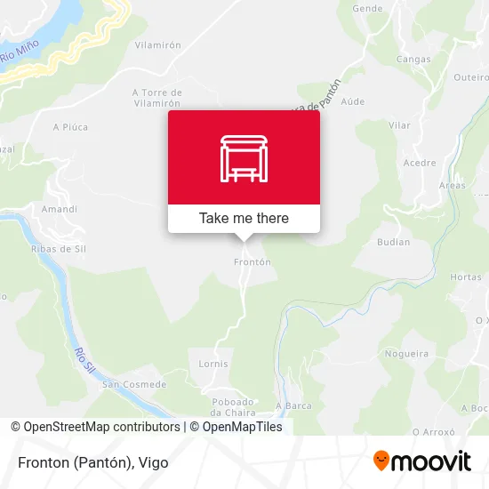 Fronton (Pantón) map