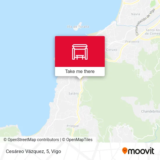 mapa Cesáreo Vázquez, 5