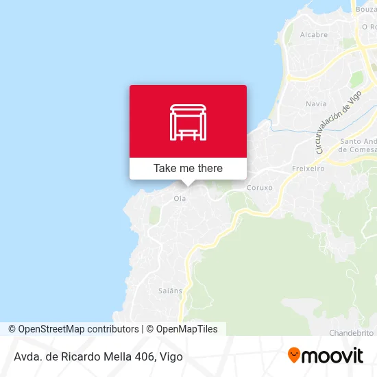 Avda. de Ricardo Mella 406 map