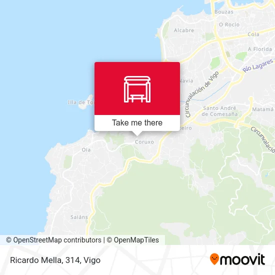 mapa Ricardo Mella, 314