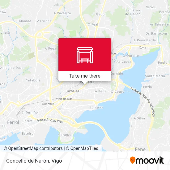 Concello de Narón map