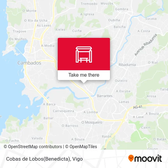 Cobas de Lobos(Benedicta) map