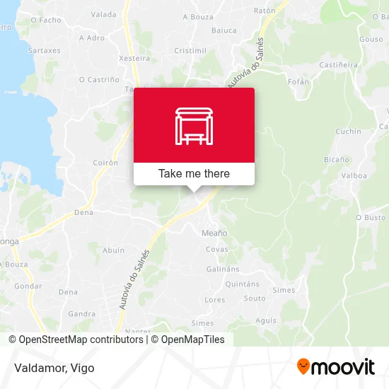 Valdamor map
