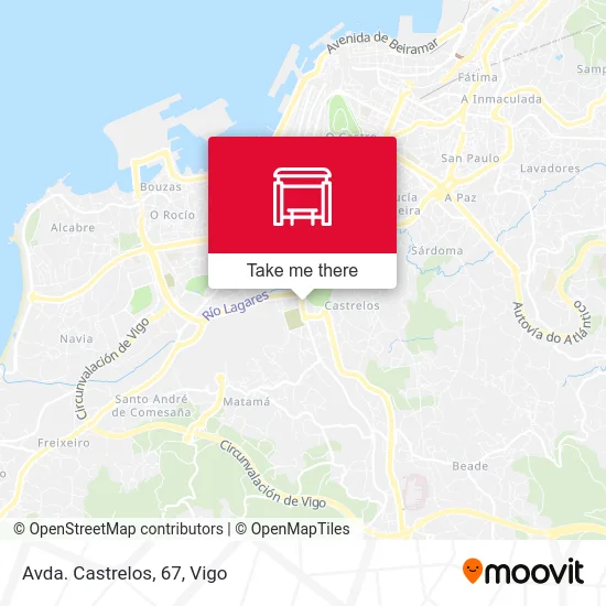 Avda. Castrelos, 67 map