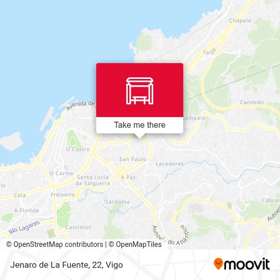 Jenaro de La Fuente, 22 map