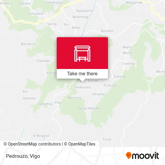 Pedrouzo map
