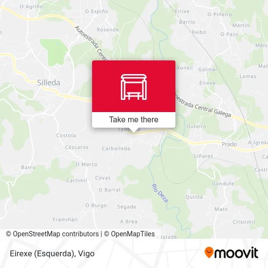 Eirexe (Esquerda) map