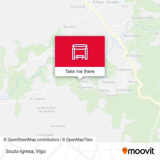 Souto-Igrexa map
