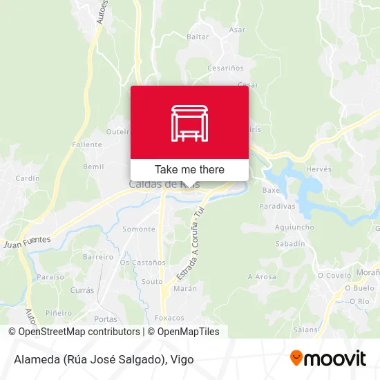 Alameda (Rúa José Salgado) map