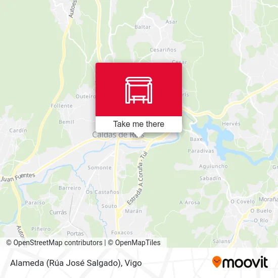 Alameda (Rúa José Salgado) map