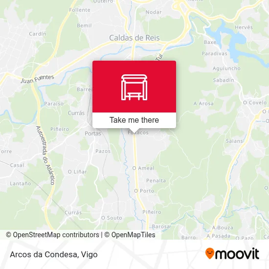 Arcos da Condesa map