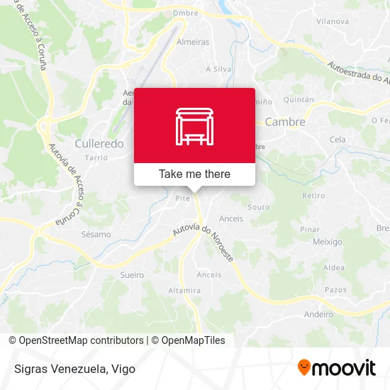 Sigras Venezuela map