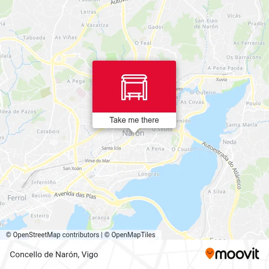 Concello de Narón map