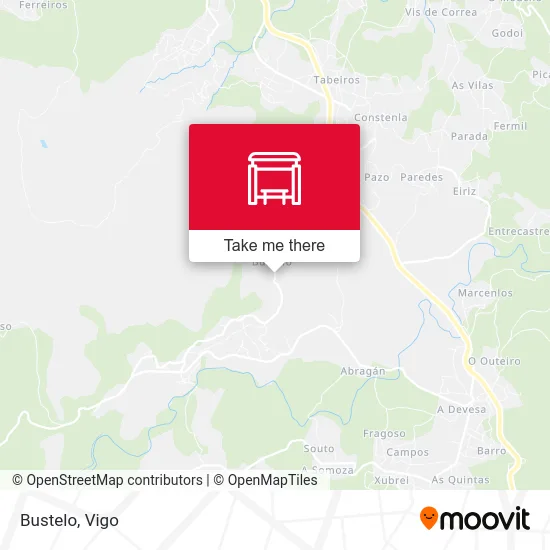 Bustelo map