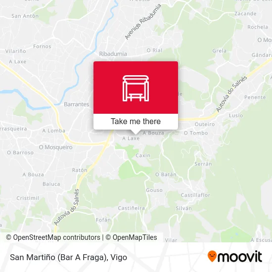 San Martiño (Bar A Fraga) map
