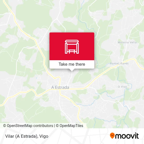Vilar (A Estrada) map