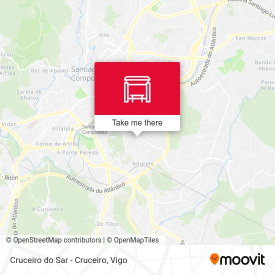 Cruceiro do Sar - Cruceiro map