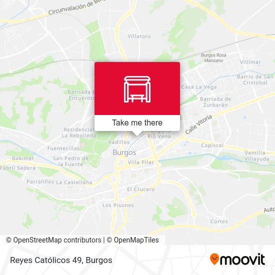 Reyes Católicos 49 map