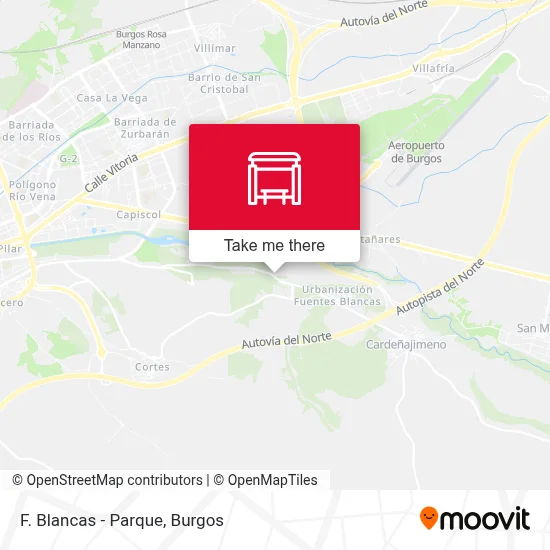 F. Blancas - Parque map