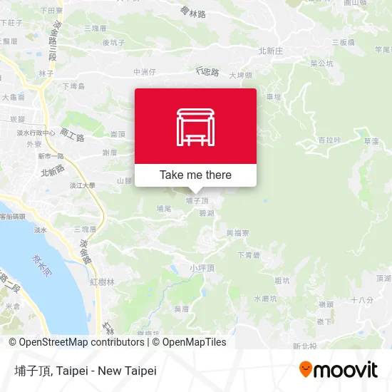 埔子頂 map