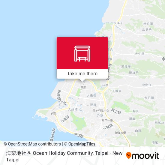 海樂地社區 Ocean Holiday Community map
