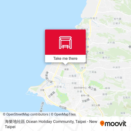 海樂地社區 Ocean Holiday Community map