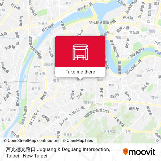 莒光德光路口 Juguang & Deguang Intersection地圖