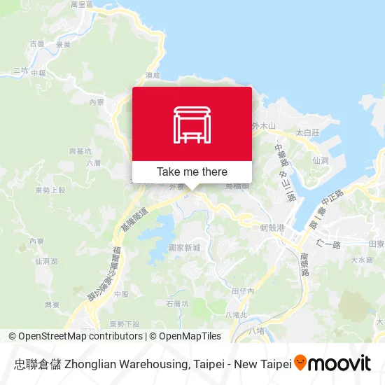 忠聯倉儲 Zhonglian Warehousing map