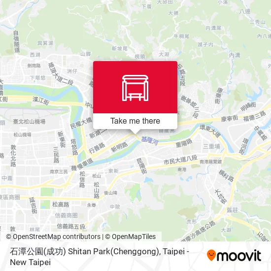 石潭公園(成功) Shitan Park(Chenggong) map