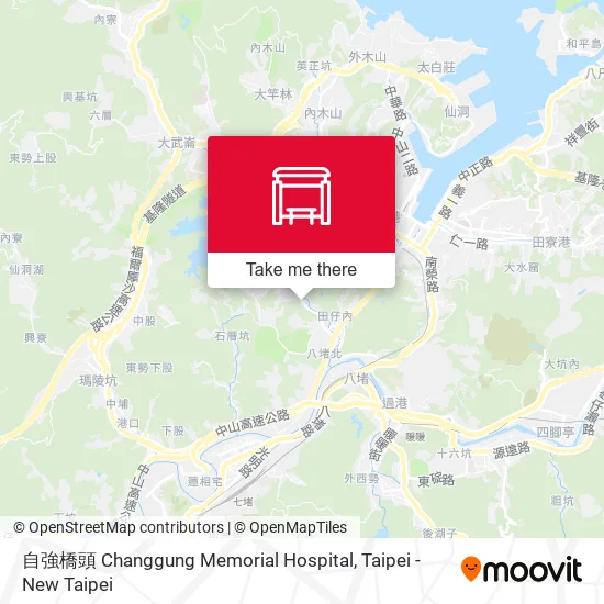 自強橋頭 Changgung Memorial Hospital map