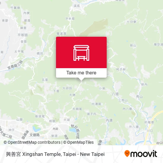興善宮 Xingshan Temple map