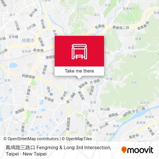 鳳鳴龍三路口 Fengming & Long 3rd Intersection地圖