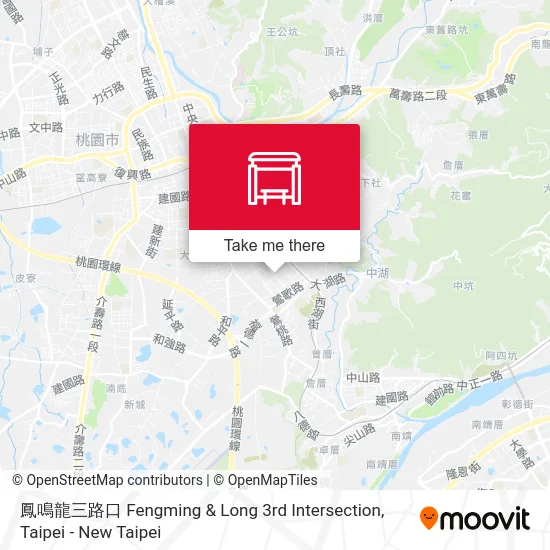 鳳鳴龍三路口 Fengming & Long 3rd Intersection map
