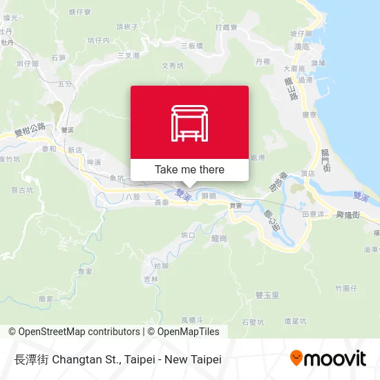 長潭街 Changtan St. map