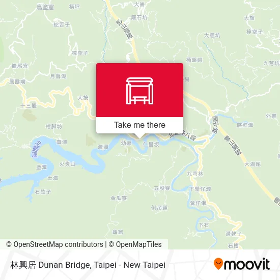 林興居 Dunan Bridge map