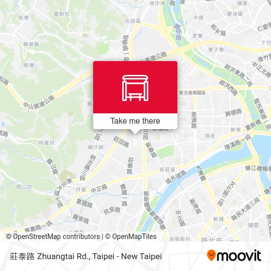 莊泰路 Zhuangtai Rd. map