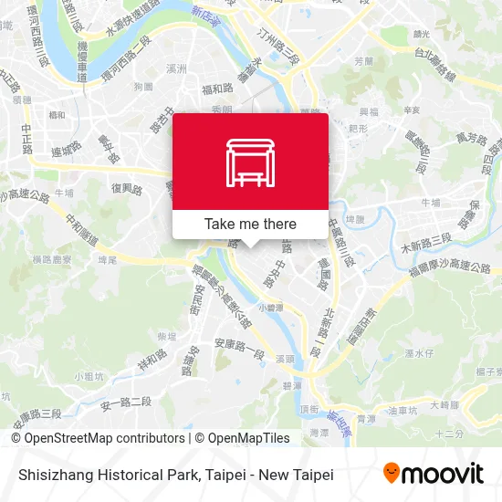 十四張歷史公園 Shisizhang Historical Park地圖