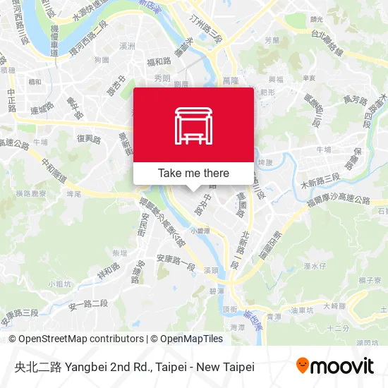 央北二路 Yangbei 2nd Rd. map