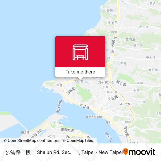 沙崙路一段一 Shalun Rd. Sec. 1 1地圖