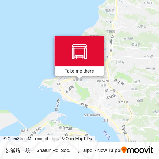 沙崙路一段一 Shalun Rd. Sec. 1 1地圖