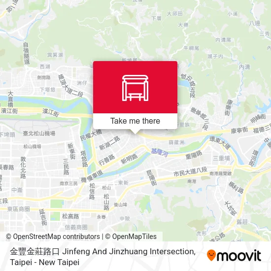 金豐金莊路口 Jinfeng And Jinzhuang Intersection map