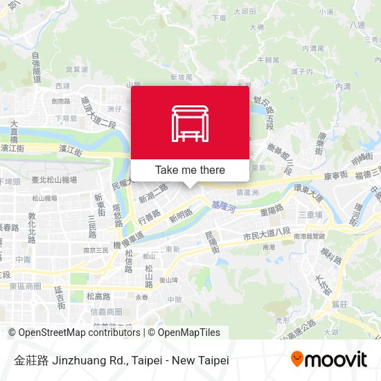 金莊路 Jinzhuang Rd. map